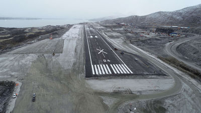 A new runway in Nuuk, scheduled for completion in 2024, will be long enough to handle widebody aircraft.