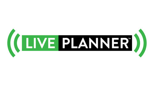 Cruise Planners’ LivePlanner logo. Cruise Planners’ LivePlanner logo.