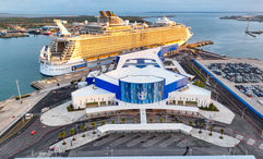 Royal Caribbean's terminal in Galveston, Texas.