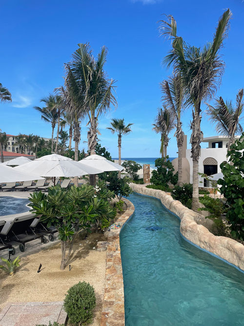 Villa La Valencia says its lazy river is the longest in Los Cabos. Villa La Valencia says its lazy river is the longest in Los Cabos.
