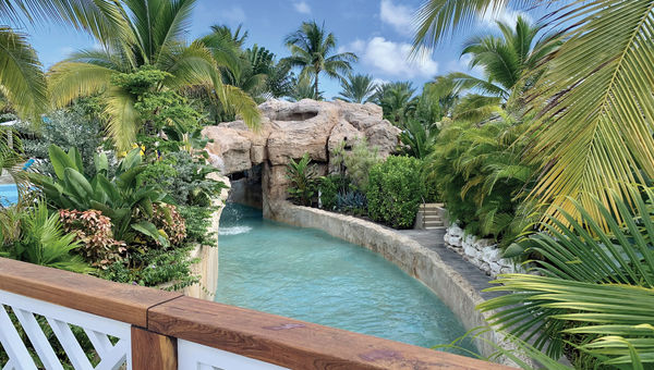 A view of The River, Baha Bay’s lazy river that meanders around the waterpark. A view of The River, Baha Bay’s lazy river that meanders around the waterpark.