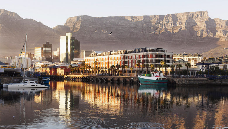 Cape Town, with Table Mountain in the background. Pleasant Holidays and Journese are offering their first-ever tours to South Africa.