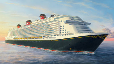 A rendering of the massive Global Dream, which Disney will rename.