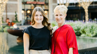 From left, Ashley and Janette Gill are a mother-and-daughter team just starting their careers as travel advisors.