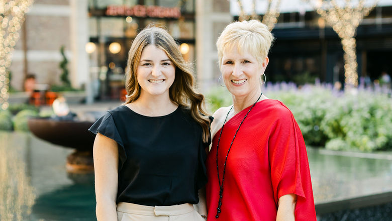 From left, Ashley and Janette Gill are a mother-and-daughter team just starting their careers as travel advisors.