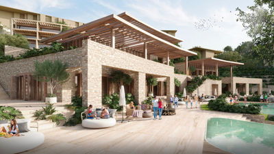 The resort will have190 guestrooms and 25 branded residences.