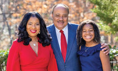Martin Luther King III, along with his wife Andrea and their daughter Yolanda, will take guests to the monuments and landmarks in Washingtom that memorialize MLK's legacy.