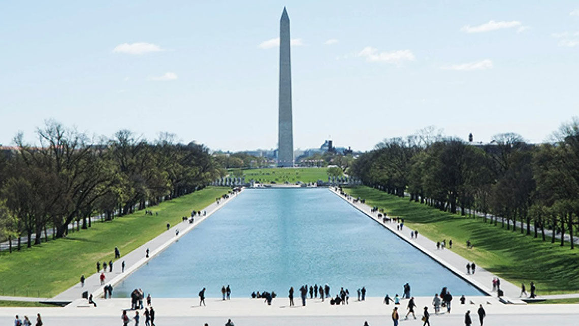 The National Mall in Washington, D.C.