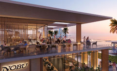 A rendering of the Nobu Hotel, Restaurant and Residences Abu Dhabi, which is expected to open in 2026.