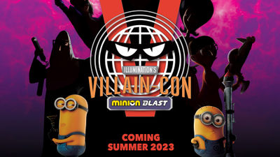 Illumination’s Villain-Con Minion Blast, a new attraction, will open next summer in Universal Studios Florida.