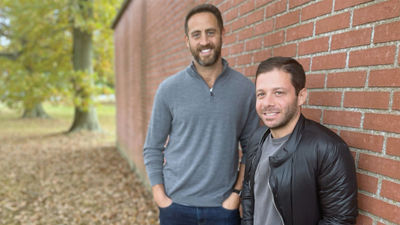 Sion co-founders Alfons Musry and Irving Betesh. The company, created in 2019, has secured $3.2 million in seed funding.