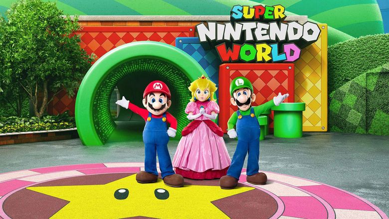Super Nintendo World will open at Universal Studios Hollywood on Feb. 17.