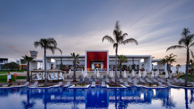 A pool area at the Tivoli Alvor Algarve Resort.
