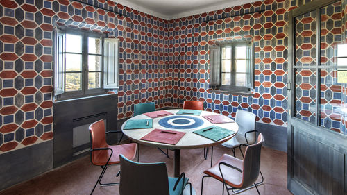 A private meetings room at the Monteverdi Tuscany. A private meetings room at the Monteverdi Tuscany.