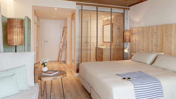 Rendering of a Zel guestroom. Rendering of a Zel guestroom.