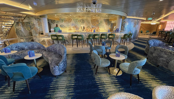 The Tropicale Bar is named for Carnival's first newbuild ship from 1982.