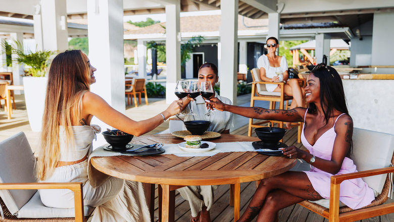 The new eatery, Wild Tamarind, sits between the Tamarind Deck and its infinity salt-water pool,