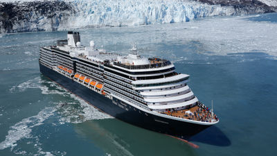 The Westerdam will sail Holland America Line's 28=day Alaska cruise.