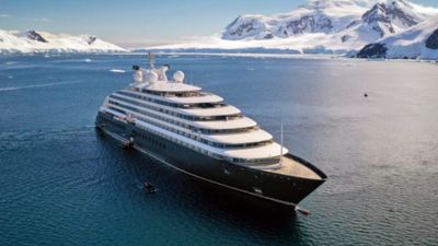 The luxury expedition ship Scenic Eclipse II will enter service this April.