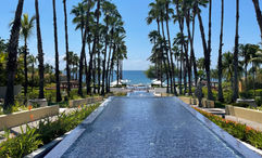 The view from the Altamira Lobby at the St. Regis Punta Mita.