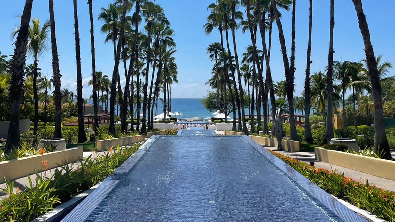 The view from the Altamira Lobby at the St. Regis Punta Mita.