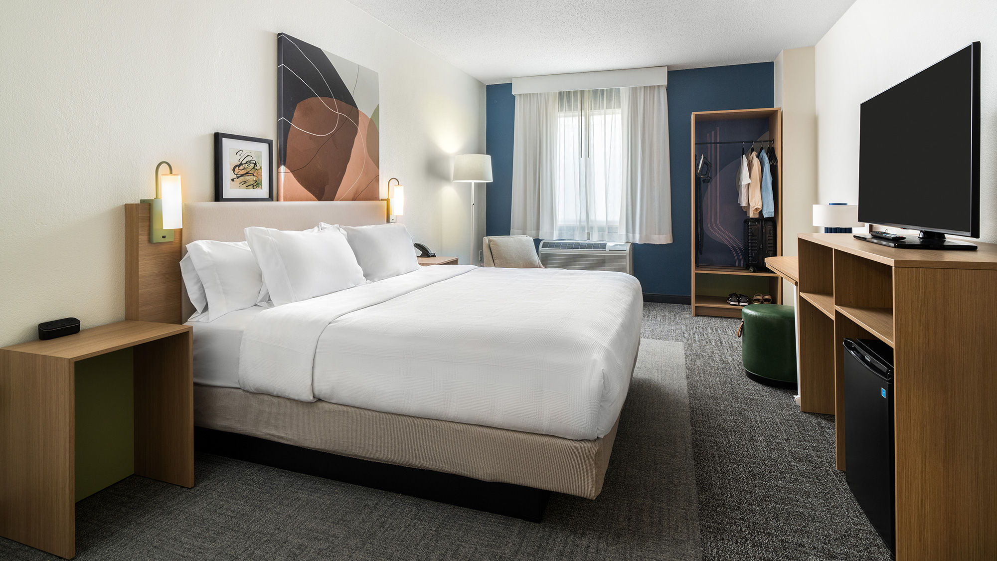 A look at what a Spark guestroom will look like.