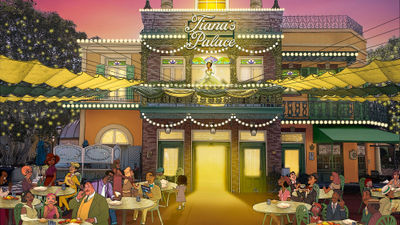 The existing French Market Restaurant and Mint Julep Bar will close on Feb. 17 for work to begin on Tiana's Palace.