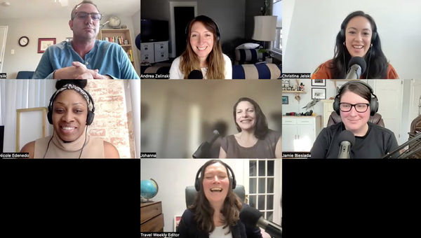 Editors of Travel Weekly: Top row: Robert Silk, Andrea Zelinski and Christina Jelski; second row: Nicole Edenedo, Johanna Jainchill and Jamie Biesiada; third row, Rebecca Tobin. Editors of Travel Weekly: Top row: Robert Silk, Andrea Zelinski and Christina Jelski; second row: Nicole Edenedo, Johanna Jainchill and Jamie Biesiada; third row, Rebecca Tobin.