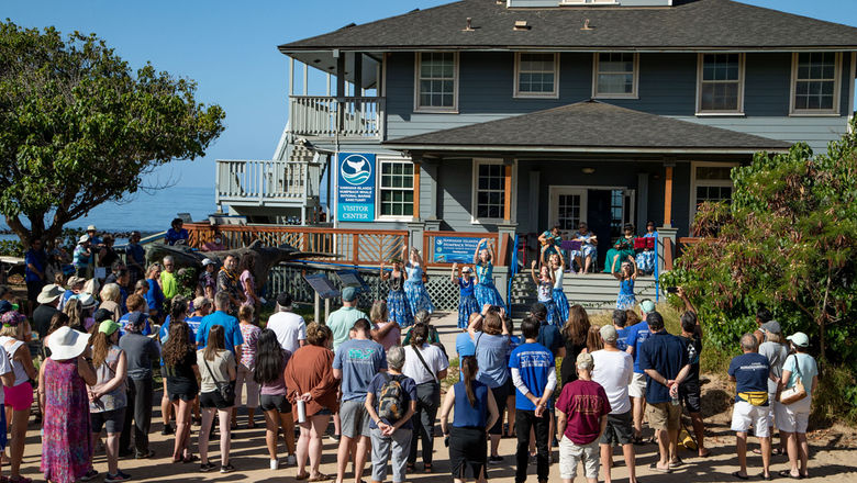 The Hawaiian Islands Humpback Whale National Marine Sanctuary reopened its visitor center this month.