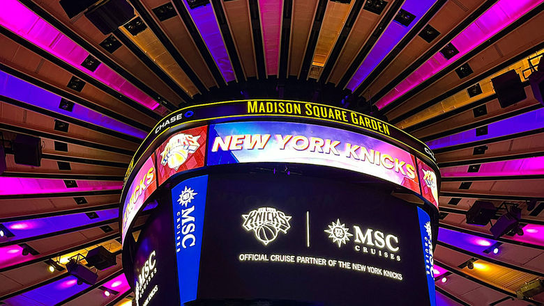 MSC will be promoted at Madison Square Garden with LED signage and virtual on-court signage.