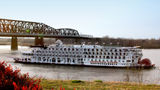 The American Queen sailing in Memphis.
