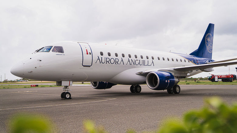 The Aurora Anguilla's charter flights will include alcoholic and nonalcoholic beverages, meals and flight attendants.