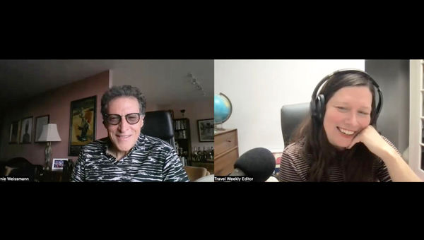 Editor in chief Arnie Weissmann and managing editor Rebecca Tobin on this week Editor in chief Arnie Weissmann and managing editor Rebecca Tobin on this week's episode of the Folo by Travel Weekly.
