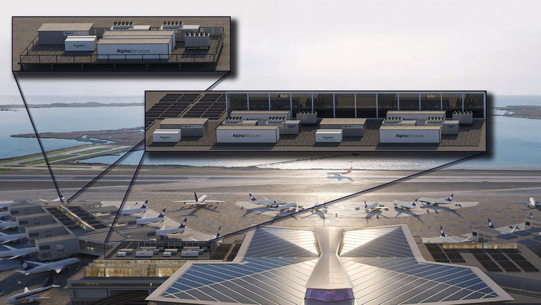 Construction of the rooftop microgrid at JFK's New Terminal One is scheduled to begin next year.