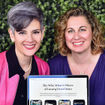 Alicia Diez, left, and Dora Karanikas, founders of LUXPages.