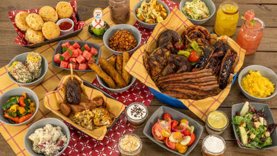 Menu items for Roundup Rodeo BBQ.
