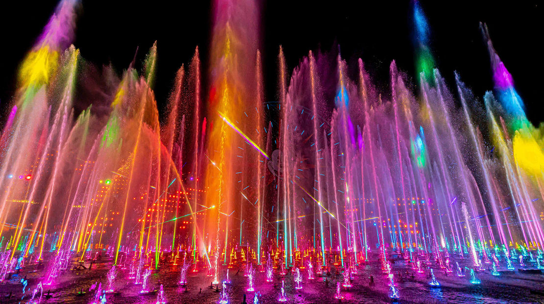 Disneyland president Ken Potrock called the World of Color -- One show an "exquisite creation."