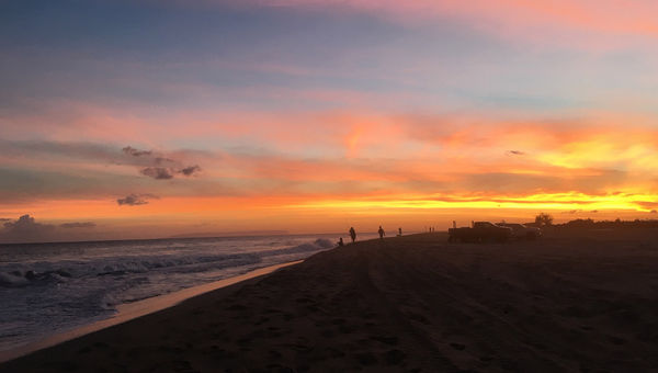 Watching the sunset in Kekaha is a perfect end to a day on Kauai. Watching the sunset in Kekaha is a perfect end to a day on Kauai.