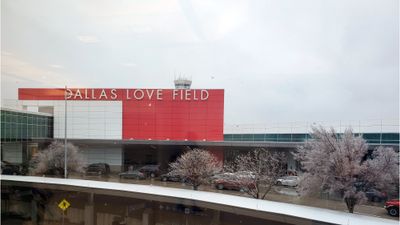 Alaska Airlines' departure leaves Love Field with only Southwest and Delta as airline tenants.