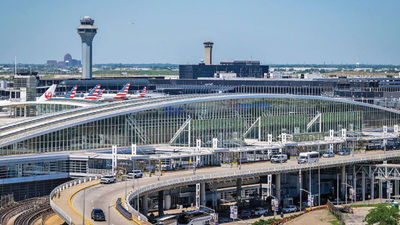 The $1.3 billion Terminal 5 expansion  and renovation began in 2019.
