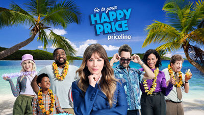 Longtime Priceline spokeswoman Kaley Cuoco stars in the brand's new ad campaign.