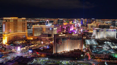 Las Vegas welcomed 38.8 million visitors in 2022, falling shy of the city's prepandemic pace. But other records were set.