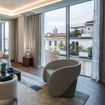 A suite at Casa Baglioni in Milan.