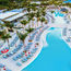 The party is pumping at Virgin Voyages' beach club