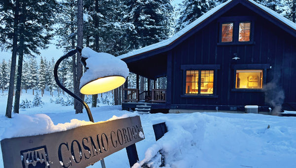 The Cosmo Gordon Lodge is part of the Big Timber Home collection featured at the Resort at Paws Up.