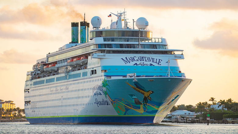The Margaritaville at Sea Paradise, one of the line's two ships.