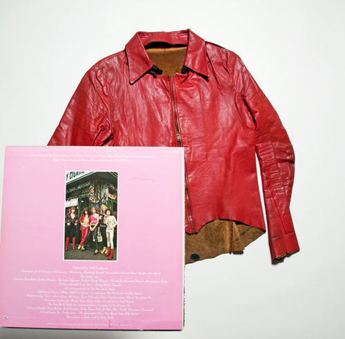 A leather jacket worn by Johnny Thunders of the New York Dolls is among the items on display at the Punk Rock Museum.