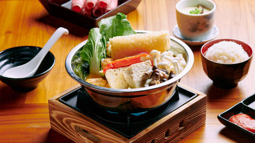 A hot pot broth from Nabe Aina, one of the eateries at Stix Asia.