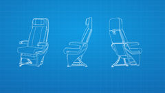 The slow evolution of economy seats