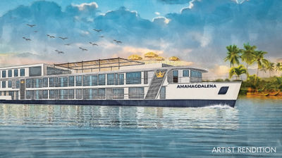 A rendering of the AmaMagdalena.